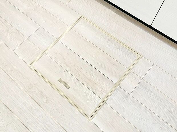 床下収納付き！日用品・非常用品の収納にも大活躍。