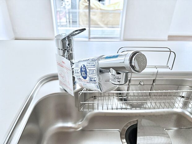 使いやすいキッチン水栓。