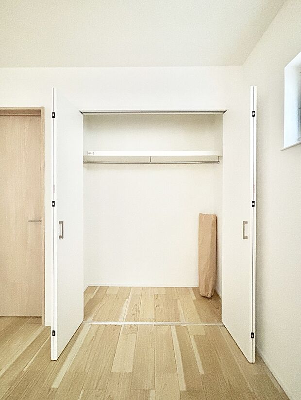 収納力あるクローゼット