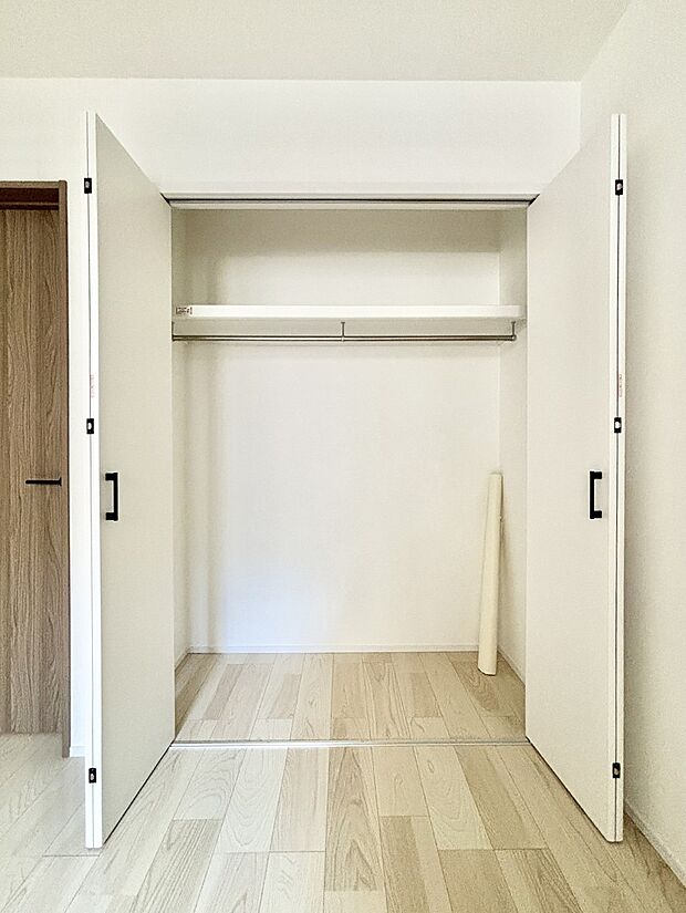 収納力あるクローゼット