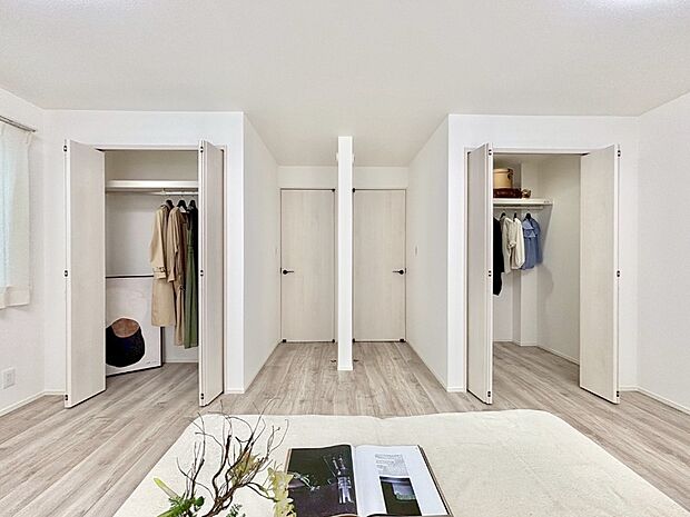 将来は2部屋にすることもできますね。お年頃になったら夢の個室にチェンジ!