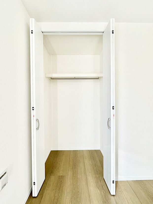 収納力あるクローゼット