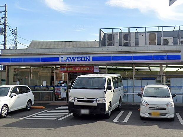 コンビニ 900m ローソン 世田谷給田三丁目店