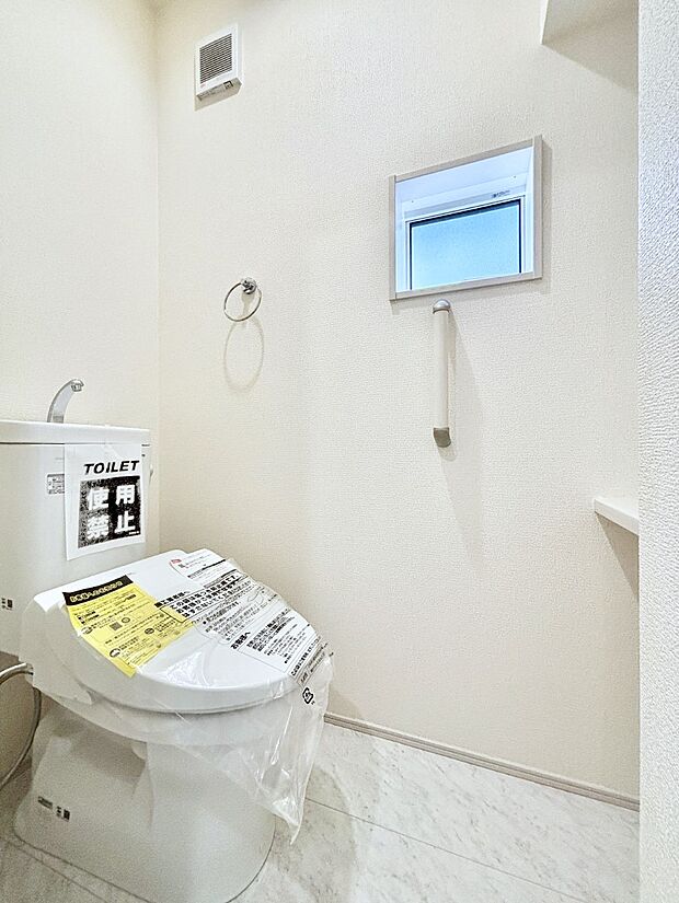 トイレは1階と2階それぞれに配置されていてとても便利です。