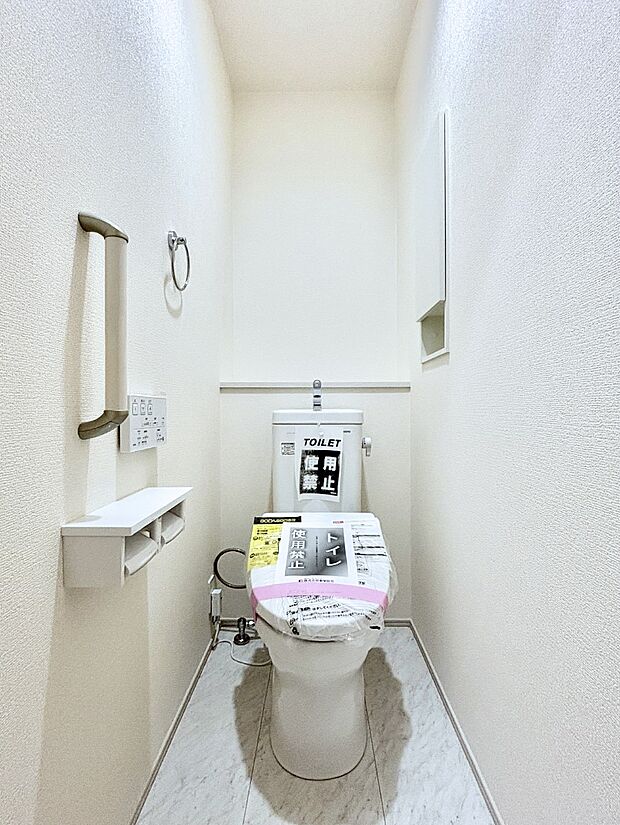 トイレは1階と2階それぞれに配置されていてとても便利です。