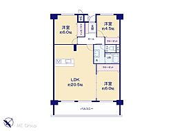 間取図画像 3LDK