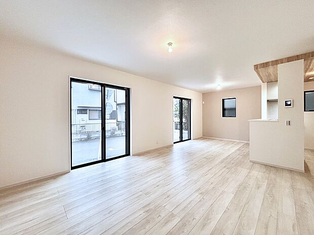 住む方の個性が引き出される、インテリアを考えるのが楽しみなリビングです!