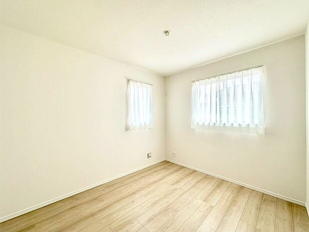 2面採光で明るさ&風通し良好!