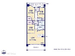 間取図画像 3LDK
