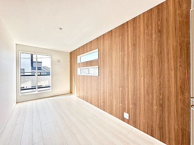 アクセントクロスを使用しワンランクアップの空間に。