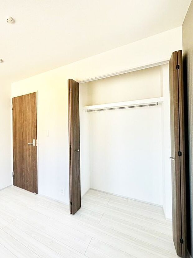 収納力あるクローゼット