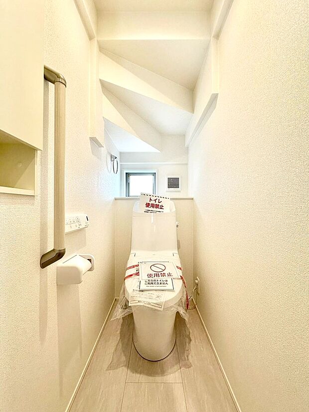 トイレは1階と2階それぞれに配置されていてとても便利です。