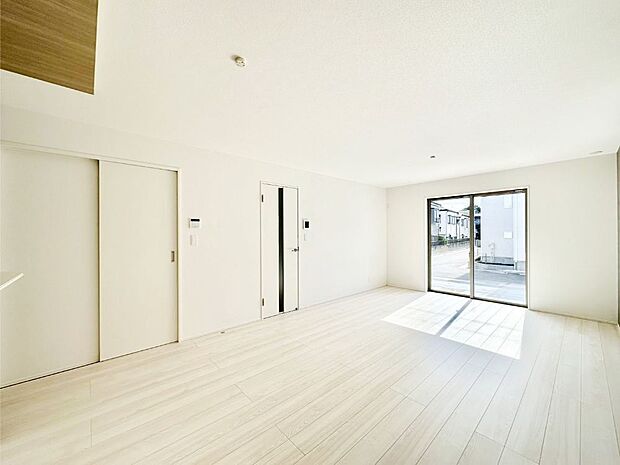 住む方の個性が引き出される、インテリアを考えるのが楽しみなリビングです