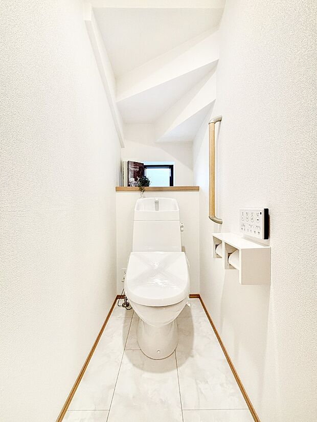 清潔感のある白を基調とした落ち着ける空間