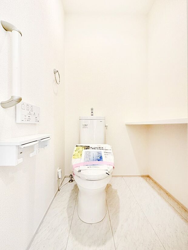 トイレは安心の2箇所！朝のバタバタも一安心です。