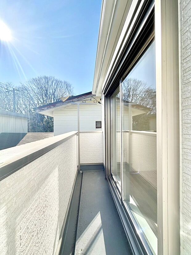 気持ちよい陽光と風を感じられます