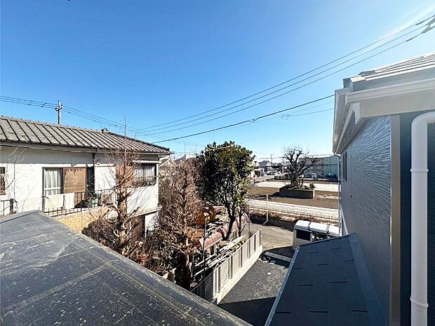 バルコニーからの眺望です