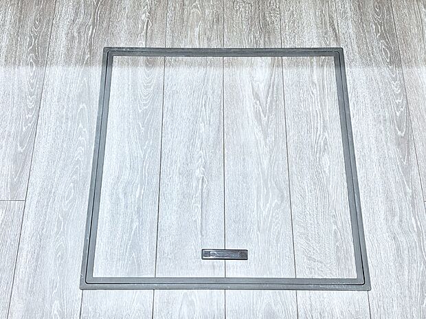 床下収納付き!日用品・非常用品の収納にも大活躍。