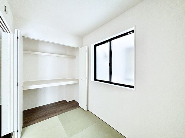 リビング隣接の和洋室は毎日の暮らしに癒しと安らぎをもたらしてくれます