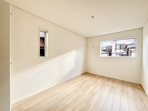 2面採光を確保した明るい空間。家族みんなが快適な暮らしを実現する設計です。　