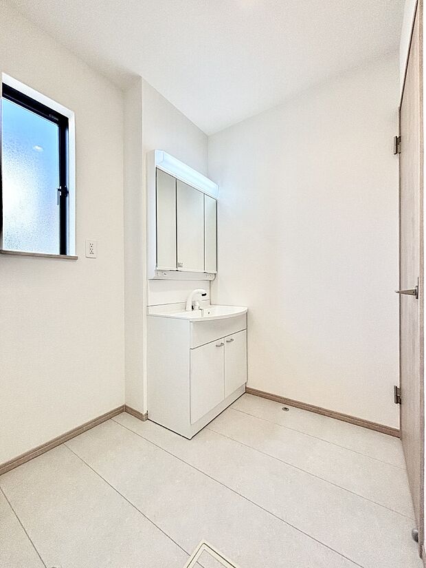 清潔感のあるランドリースペース