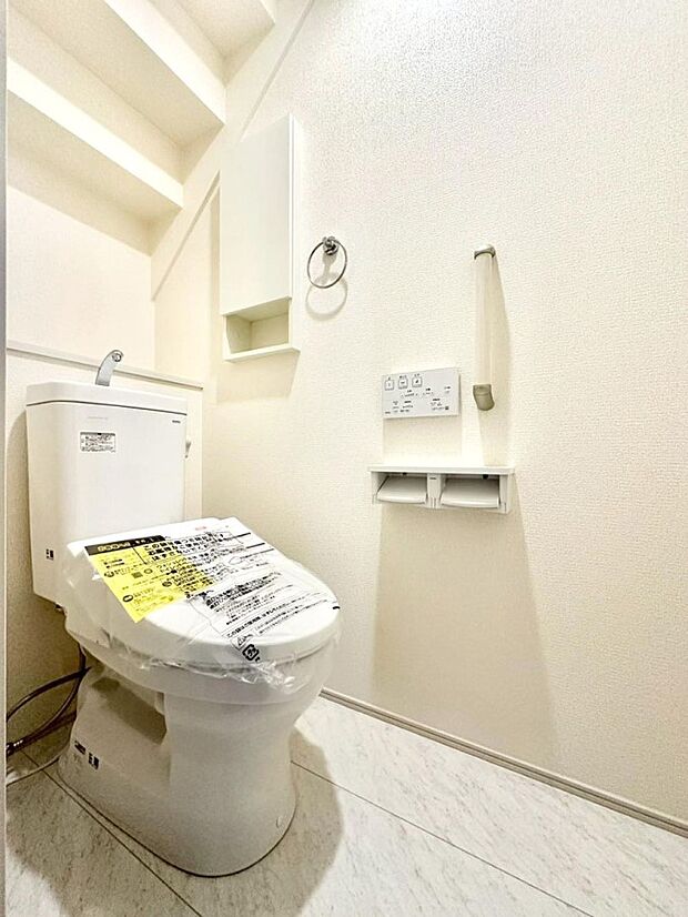 トイレは1階と2階それぞれに配置されていてとても便利です。