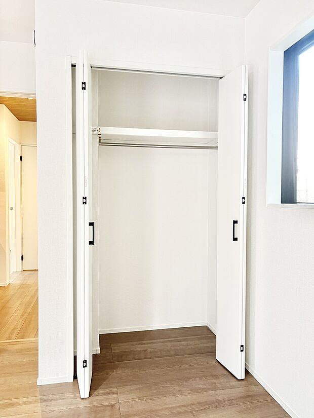 収納力あるクローゼット