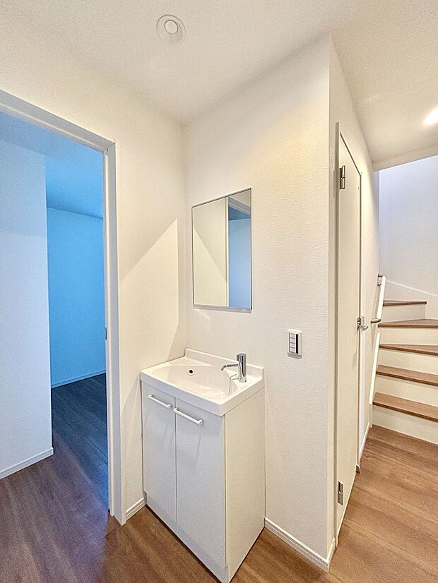 あると便利なセカンド洗面台。