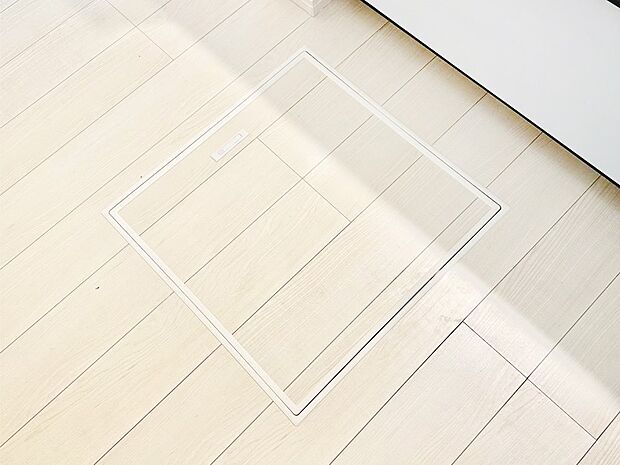 床下収納付き！日用品・非常用品の収納にも大活躍。