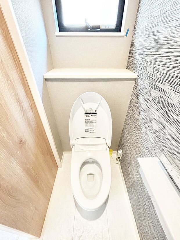 トイレは1階と2階それぞれに配置されていてとても便利です。