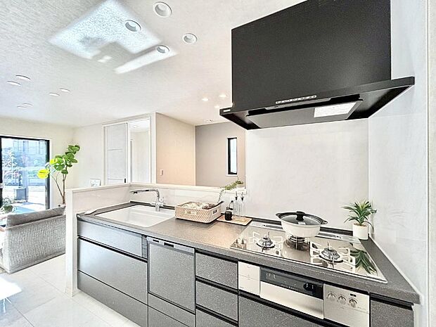 お料理を効率的に、楽しく!システムキッチン