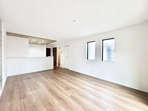 17帖のLDKは家族みんなの快適空間!家族のつながりを強くする大事なスペースです。