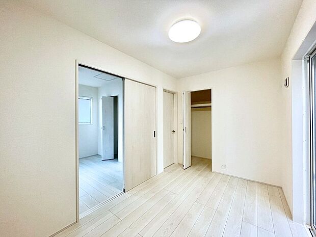 将来は2部屋にすることもできますね。お年頃になったら夢の個室にチェンジ!