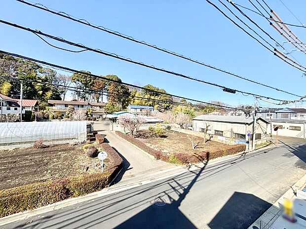 お住まいからの眺望です。