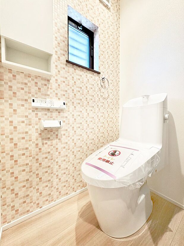 トイレは1階と2階それぞれに配置されていてとても便利です。