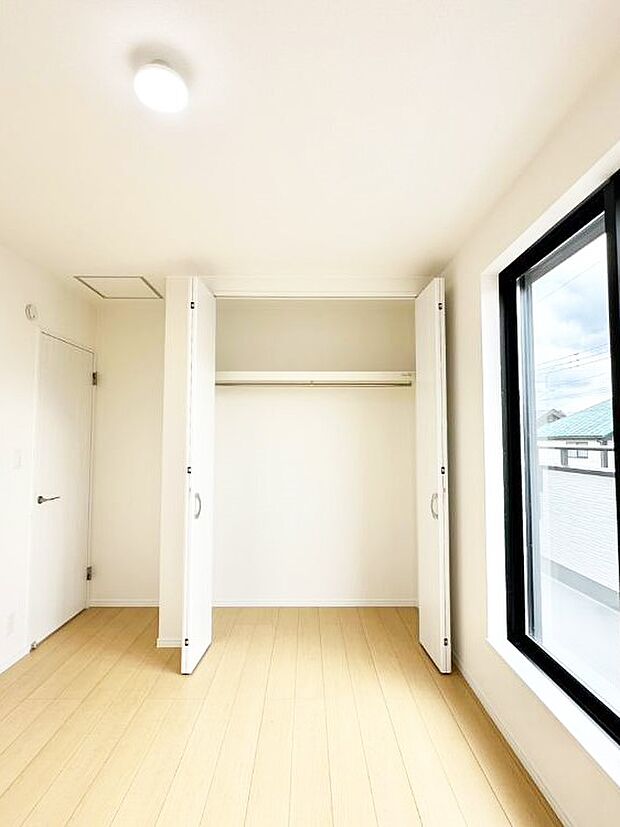 収納力あるクローゼット