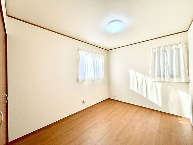 2面採光で明るさ&風通し良好!