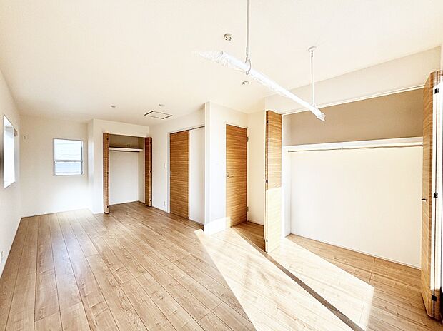将来は2部屋にすることもできますね。お年頃になったら夢の個室にチェンジ!