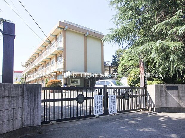 小学校 1600m 川越市立川越第一小学校