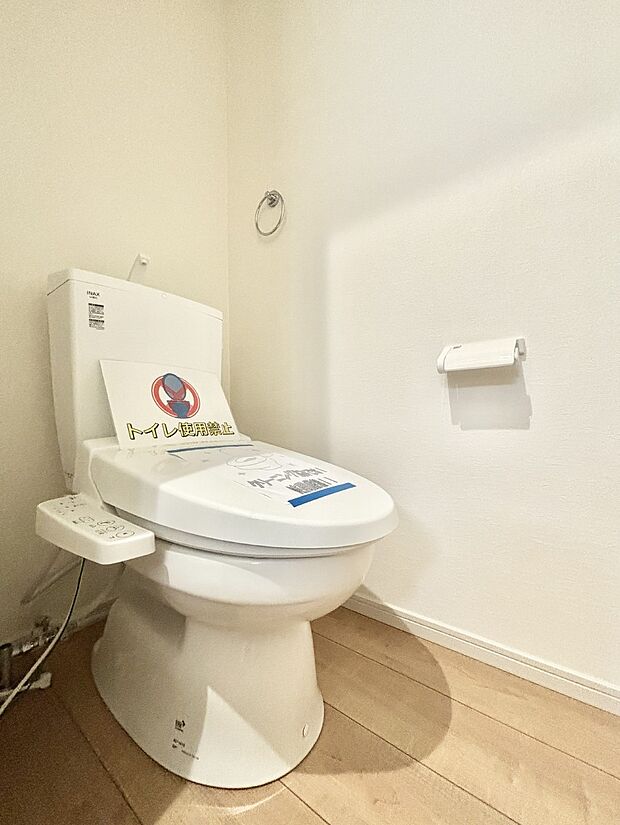トイレは1階と2階それぞれに配置されていてとても便利です。 