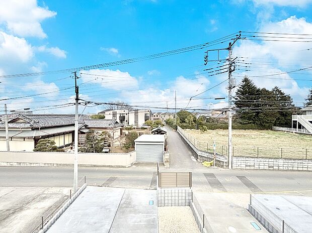 お住まいからの眺望です。