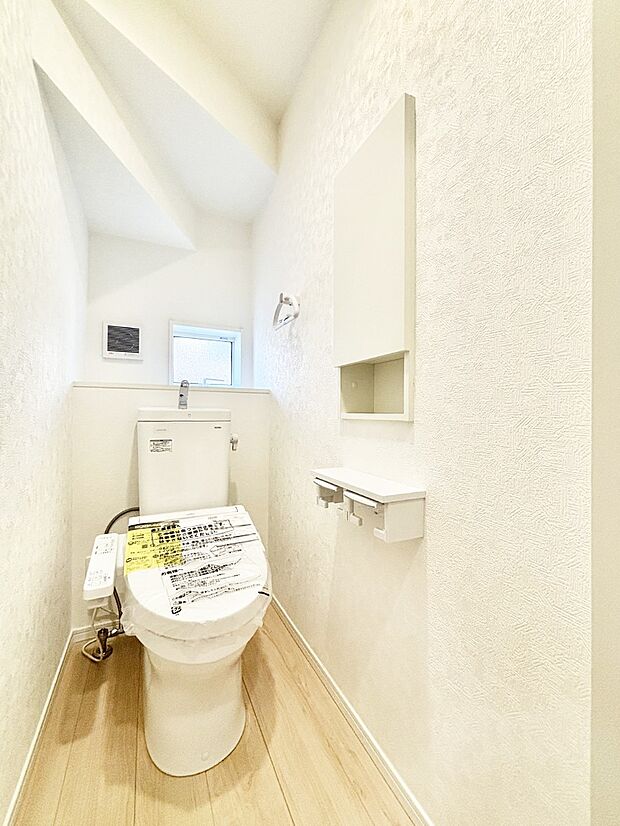 トイレは1階と2階それぞれに配置されていてとても便利です。