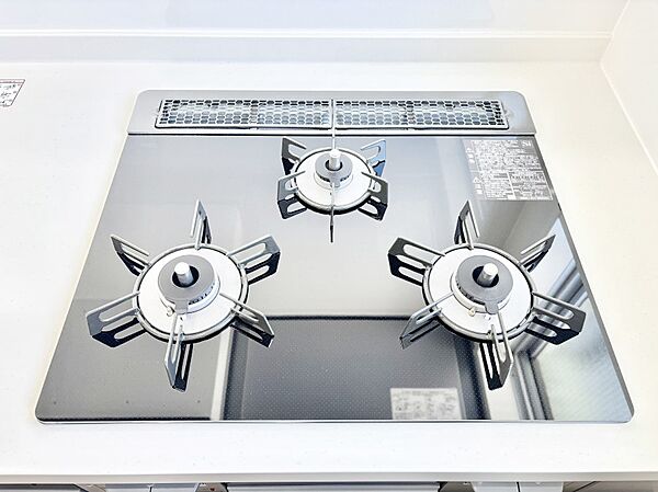 三口ガスコンロでお料理が一気にはかどりそう