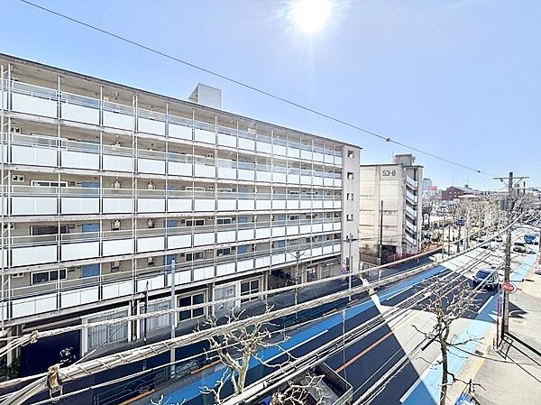バルコニーからの眺望です