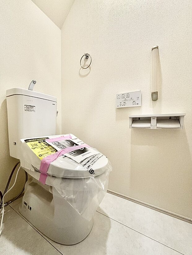 トイレは1階と2階それぞれに配置されていてとても便利です。 