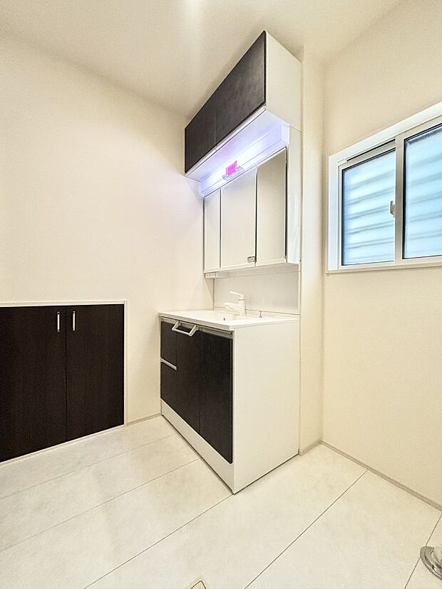 清潔感のあるランドリースペース