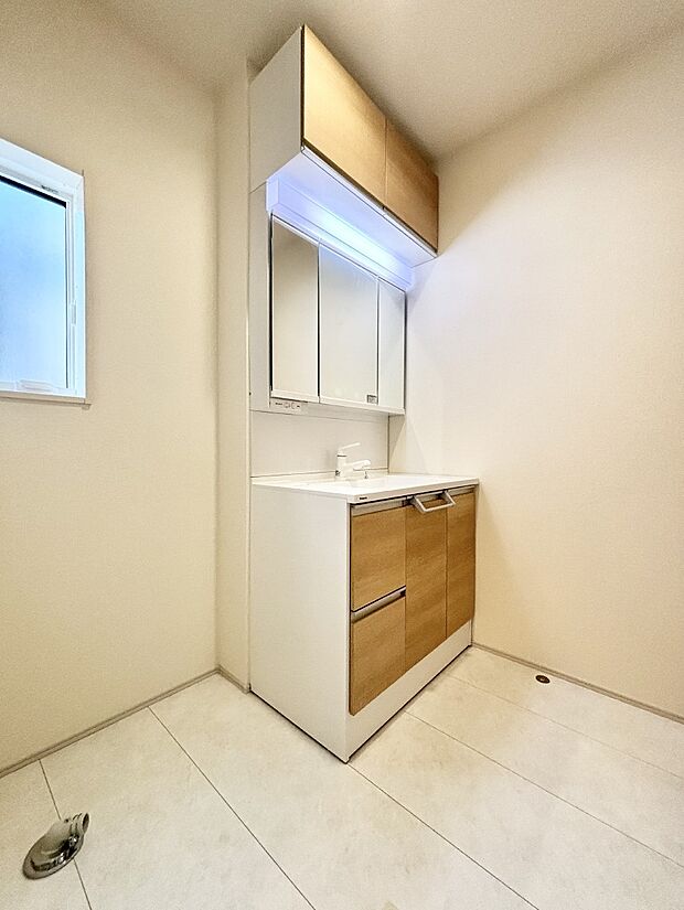 清潔感のあるランドリースペース