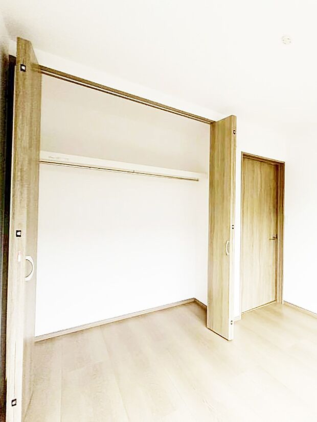 収納力あるクローゼット