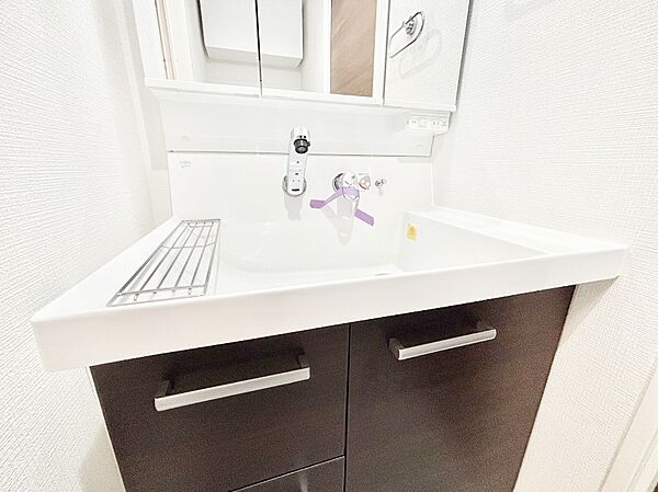 ハンドシャワー付き！使いやすい洗面台。