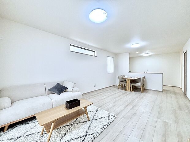 住む方の個性が引き出される、インテリアを考えるのが楽しみなリビングです!